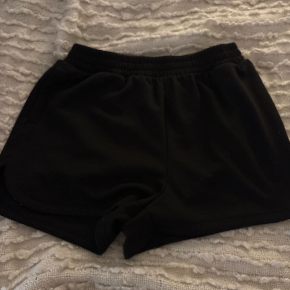 Zenana Outfitters Black Athletic Shorts